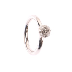 0,18CT Flower Diamond Ring TW/VSI